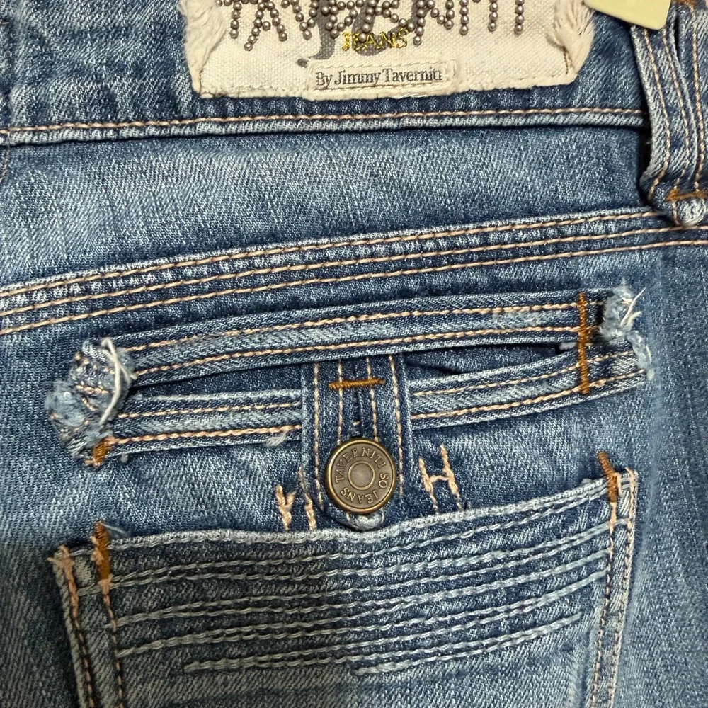 Taverniti So Jeans Women's Straight Leg in Classic Denim - Picture 5 of 5